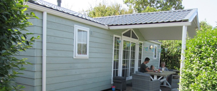 Chalet 501 - buitenkant - terras