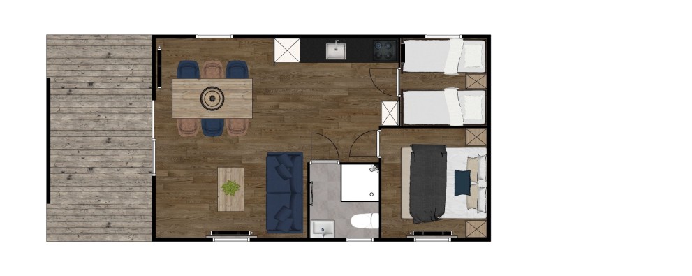 Zwinlodge  505 en 507